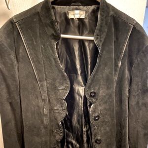 Vintage (early 2000s) Laura Plus Suede Jacket